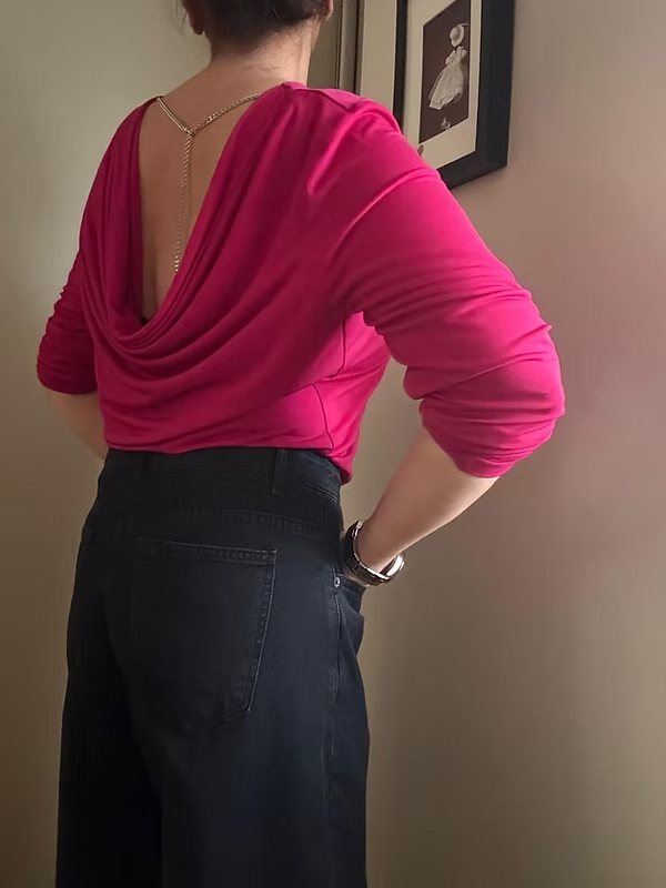 Michael Kors Sırt Dekolteli Bluz