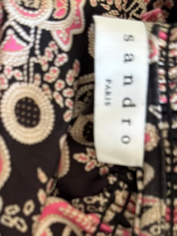 Sandro Fırfır Yakalı Bluz