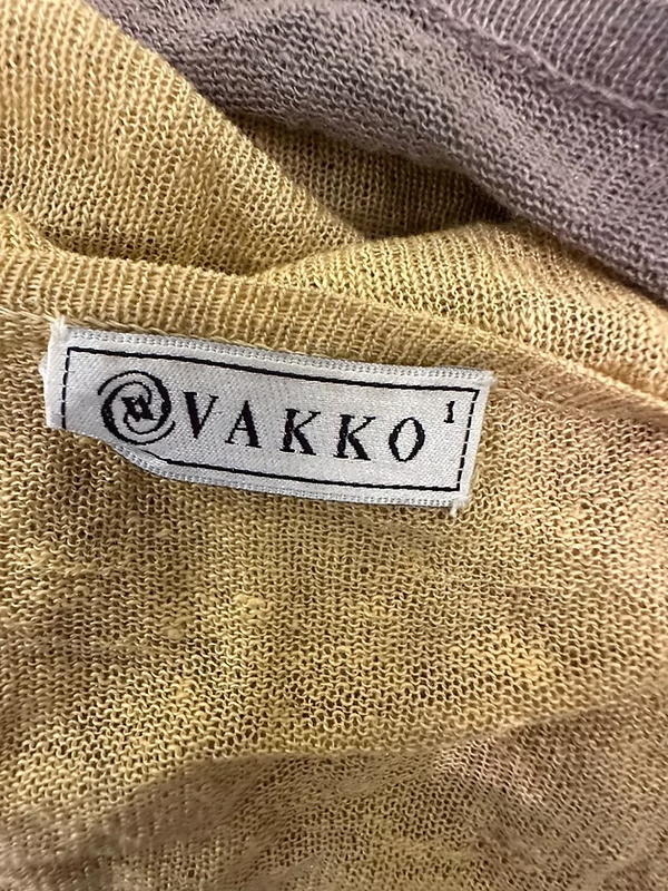 Vakko Vintage Keten Bluz