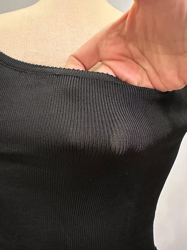 Pullu Vintage İnce Triko Bluz