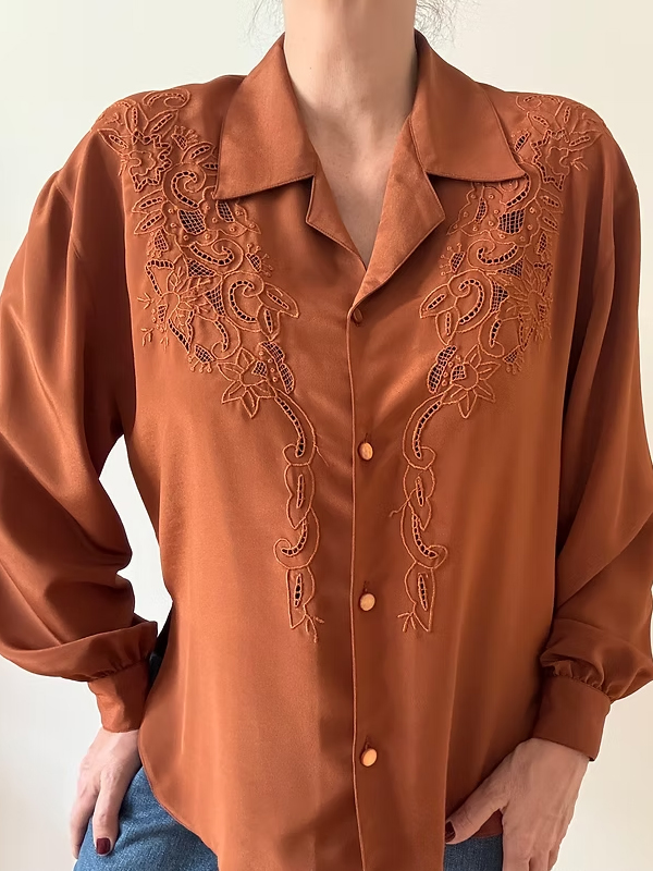 Vintage 80 Delikişi Gömlek