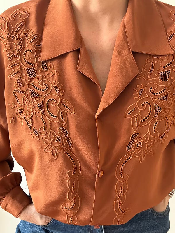 Vintage 80 Delikişi Gömlek