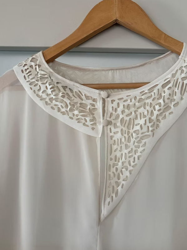 Be Retrokare Tasarım Tül Bluz