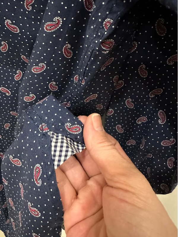 TOMMY HILFIGER Şal Desenli Gömlek