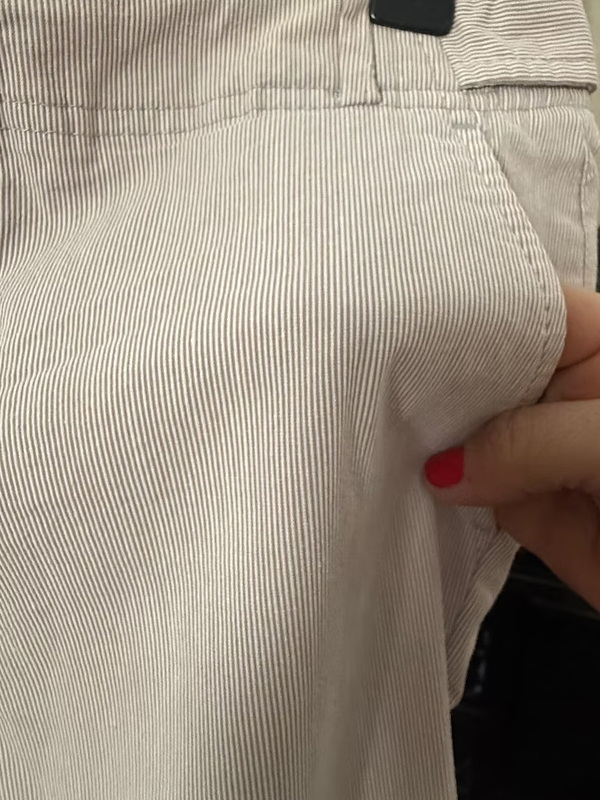 Calvin Klein Twill Çizgili Pantolon