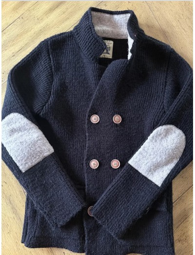 Vintage Hand Made Yün Kruvaze Hırka / Ceket Vintage Hand Made Yün Kruvaze Hırka / Ceket