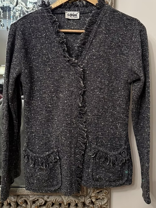 Vintage Merino Wool Triko Takım