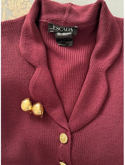 Escada Vintage Hırka Escada Vintage Hırka