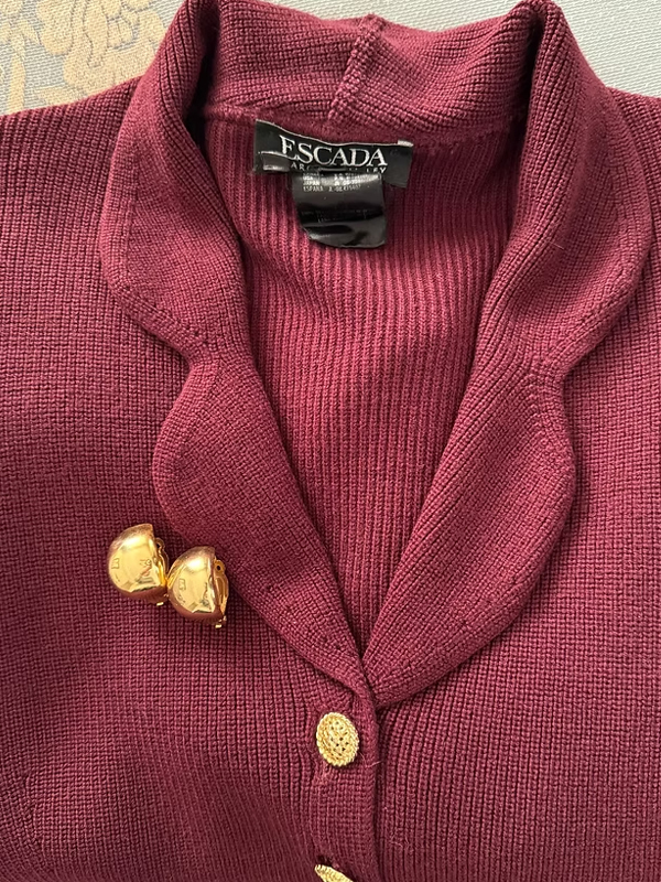 Escada Vintage Hırka