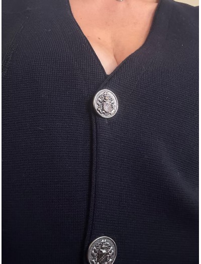 Hey Triko Vintage Çelik Örme Hırka / Ceket Hey Triko Vintage Çelik Örme Hırka / Ceket