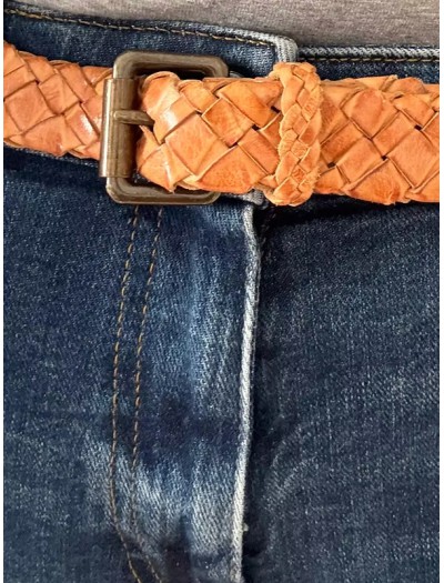 Massimo Dutti Örgü Deri Kemer