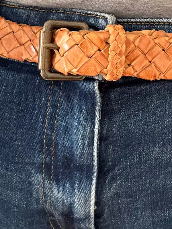 Massimo Dutti Örgü Deri Kemer