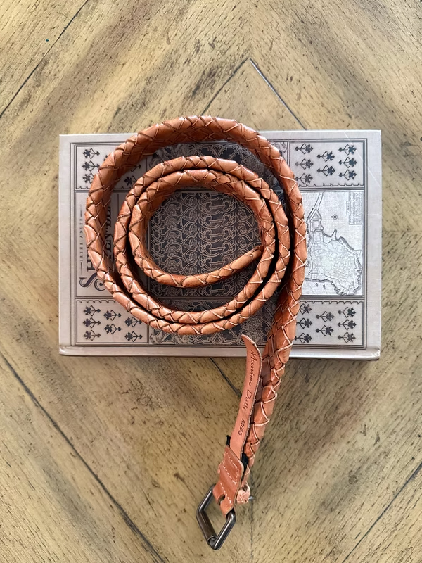 Massimo Dutti Örgü Deri Kemer