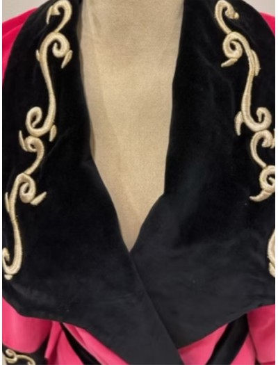 Hand Made Maraş işi Sırma işli Kadife Kimono /Sabahlık Hand Made Maraş işi Sırma işli Kadife Kimono /Sabahlık