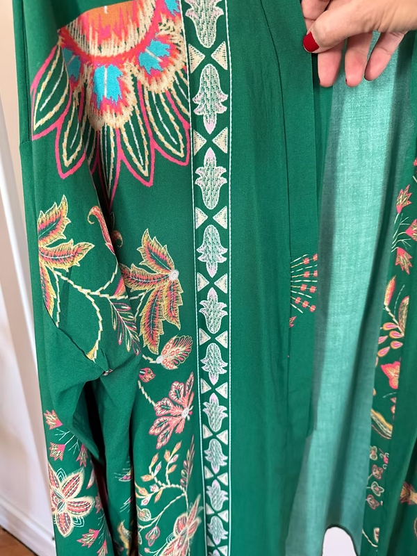 Be Retrokare Yeşil Kimono