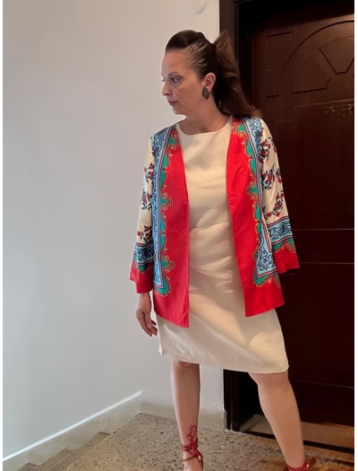 TAKA Los Angeles ipek kimono TAKA Los Angeles ipek kimono