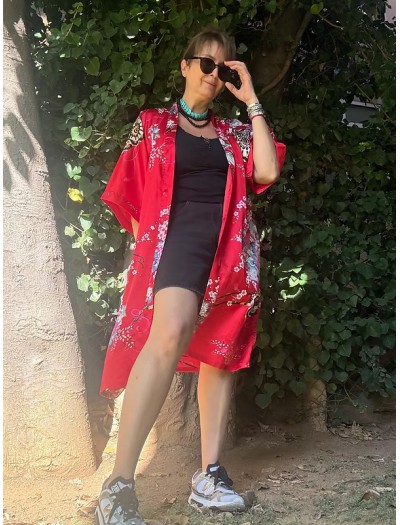 Vintage İpek Kimono Vintage İpek Kimono