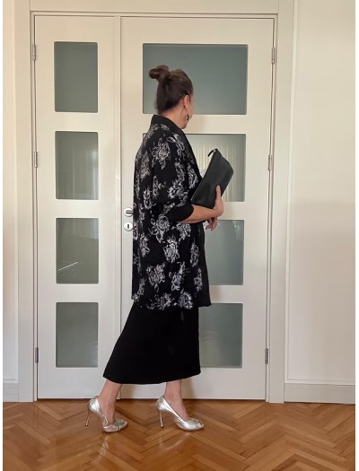 BE RETROKARE Hand Made Simli Kimono BE RETROKARE Hand Made Simli Kimono