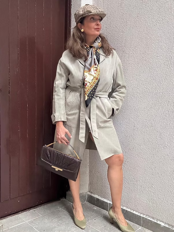 J.Lindeberg Süet Trençkot