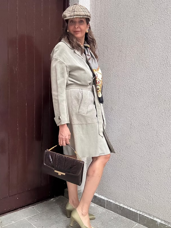 J.Lindeberg Süet Trençkot