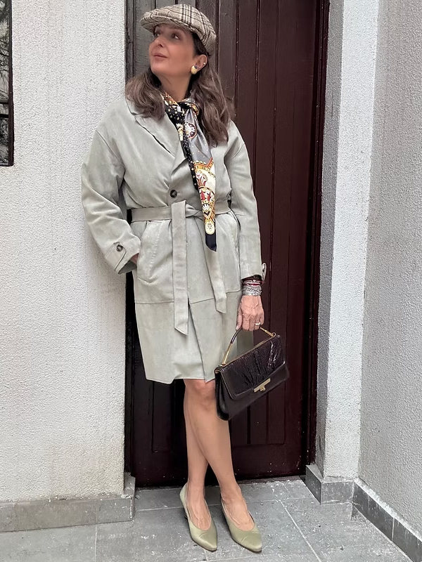 J.Lindeberg Süet Trençkot