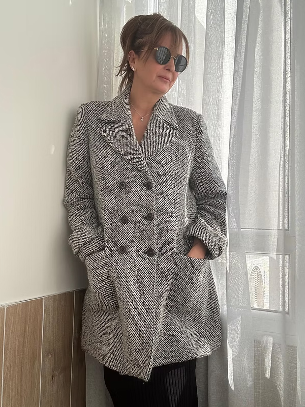 Tüvit Kruvaze Vintage Kaban