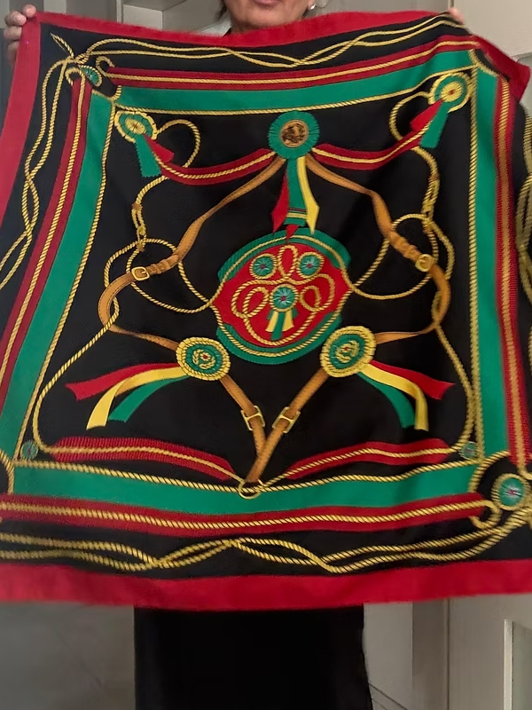 Vintage Made in Italy Eşarp