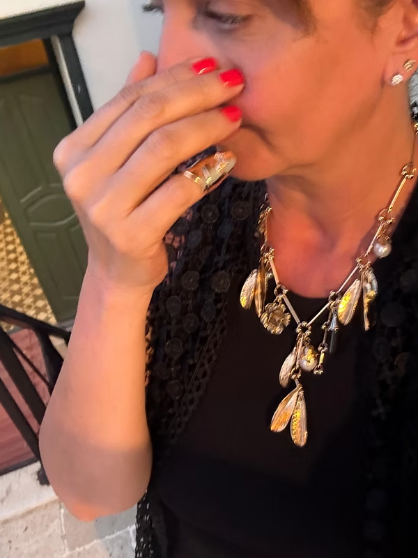 Tasarım Taşlı Tırnak Yüzüğü