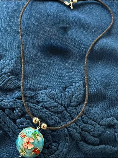 Cloisonne Mineli Kolye