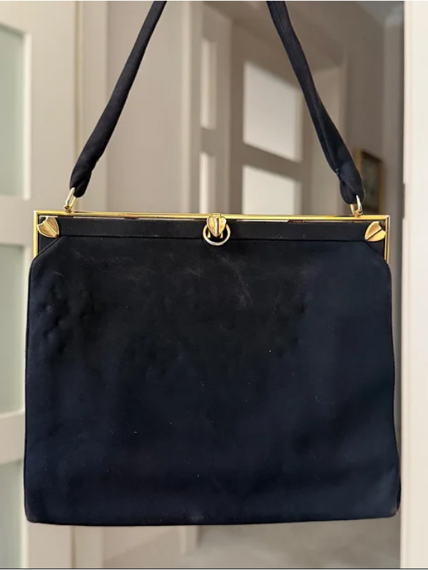 Goya Vintage Süet Çanta