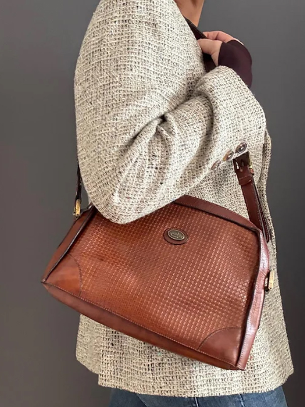 Vintage Made in Italy Çanta